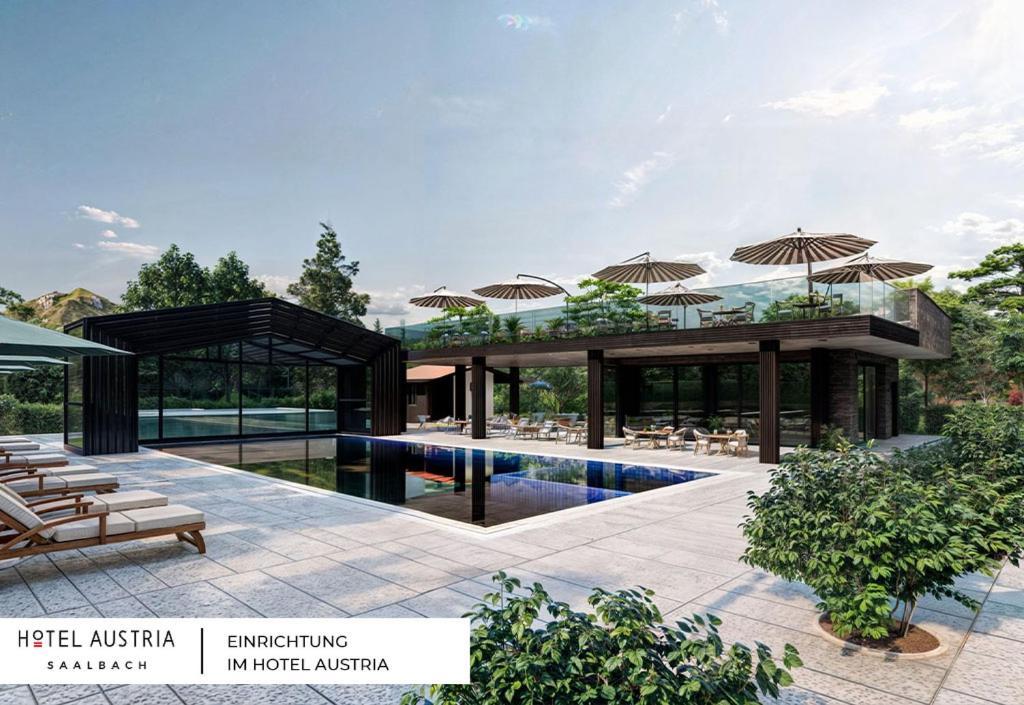 Villa Austria Saalbach Kültér fotó